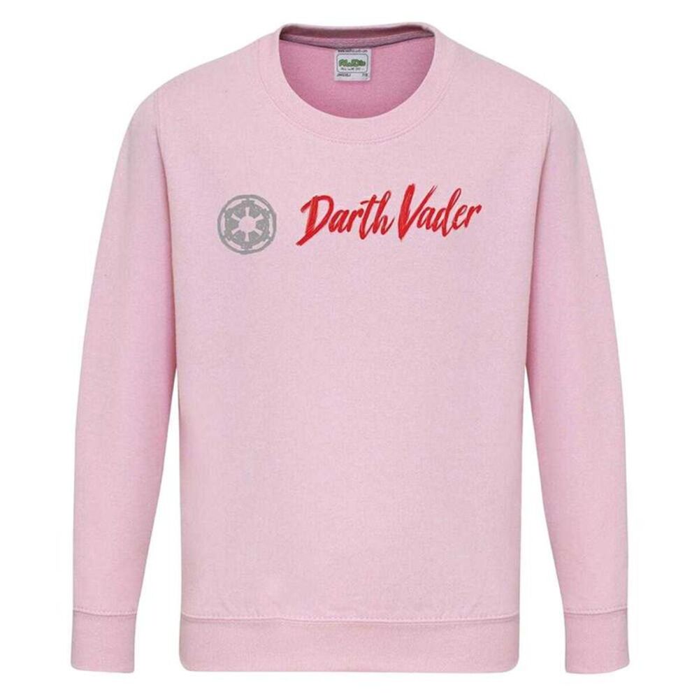 Star Wars Childrens/Kids Darth Vader Sweatshirt / Pink